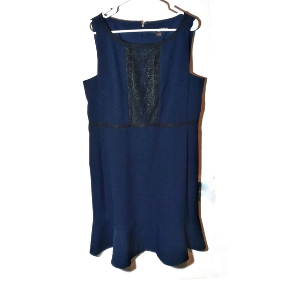 Karl Lagerfeld Navy Dress - Picture 1 of 8